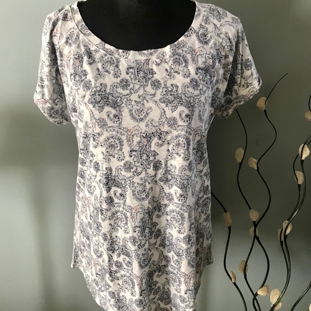 Lucky Brand NWT Print Tee Sz S